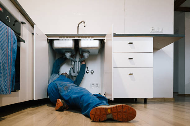 Professional Drain Cleaning technician working in Lake in the Hills, IL